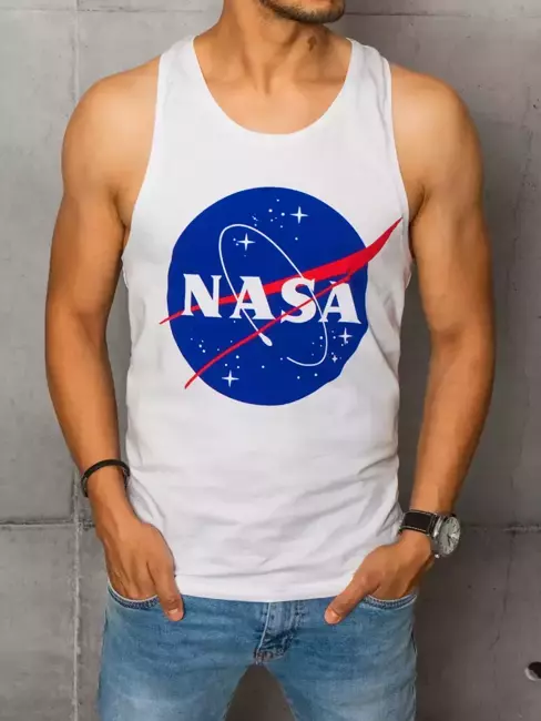 NASA férfi felső, fehér Dstreet RX4673