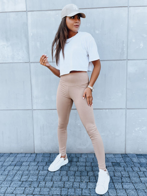 Női leggings LOOK ME Szín Camel DSTREET UY1620