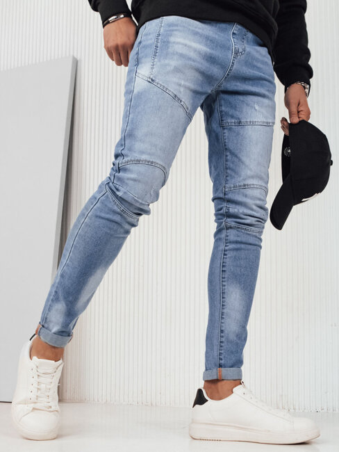 Spodnie męskie jeansowe niebieskie Dstreet UX4193