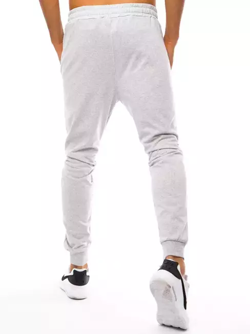 Világoszürke színű férfi melegítő nadrág UX3245