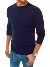Basic férfi pulóver gránátkék színben Dstreet WX1709_1