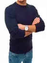 Basic férfi pulóver gránátkék színben Dstreet WX1709_3