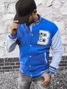 Férfi ifjúsági pulóver kék színben Dstreet BX5438_1