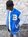 Férfi ifjúsági pulóver kék színben Dstreet BX5438_3