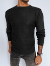 Férfi klasszikus pulóver Szín Fekete DSTREET WX2095_1