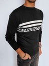 Férfi klasszikus pulóver Szín Fekete DSTREET WX2110_2
