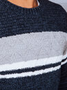 Férfi klasszikus pulóver Szín Gránátkék DSTREET WX2180_3