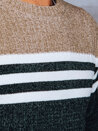 Férfi klasszikus pulóver Szín Sötétzöld DSTREET WX2188_3