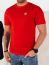 Férfi mintás póló Szín Piros DSTREET RX5444_1