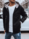 Férfi mintás pulóver Szín Fekete DSTREET BX5628_1