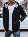 Férfi mintás pulóver Szín Fekete DSTREET BX5633_1