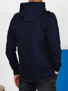 Férfi mintás pulóver Szín Gránátkék DSTREET BX5730_3