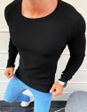 Férfi pulóver fekete színben WX1615_1