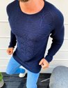 Férfi pulóver gránátkék színben WX1601_2