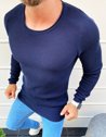 Férfi pulóver gránátkék színben WX1616_2