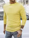 Férfi pulóver sárga színben Dstreet WX1935_1