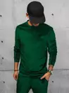 Férfi szabadidő pulóver Szín Zöld DSTREET BX5532_1