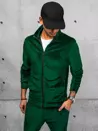 Férfi szabadidő pulóver Szín Zöld DSTREET BX5536_1