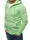 Mentás színű férfi pulcsi kapucnival Dstreet BX5230_3