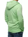 Mentás színű férfi pulcsi kapucnival Dstreet BX5230_4