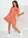 Mini női ruhá ESTACIA Szín Narancssárga DSTREET EY2467_2