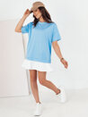 Mini női ruhá PULLER Szín Kék DSTREET EY2480_2
