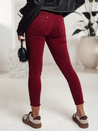 Női BRITTNIX skinny farmer bordó Dstreet UY2222 Női BRITTNIX skinny farmer bordó Dstreet UY2222_4