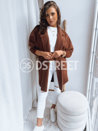 Női alpaka kabát RITA II Szín Csokoládé DSTREET NY0623_1