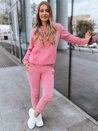 Női kapucnis pulóver BASIC Szín Rózsaszín DSTREET BY0174_3
