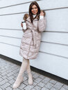 Női téli kabát ROSES Szín Camel DSTREET TY3965_2